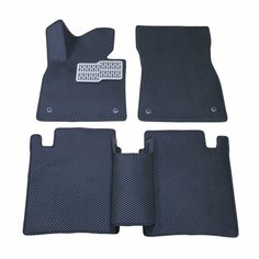 Автомобильные коврики ЭВА (EVA) для Zeekr 001 / Зикр 001 2021 - н. в. + подпятник АвтоЕва.рф