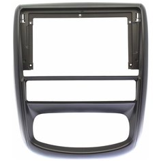 Рамка переходная для магнитолы 9.0" (цв. Черный) на RENAULT Duster 2010-2015 Левый руль Teyes