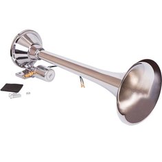 Сигнал звуковой воздушный грузовой 24 В (1 рожок 420 мм) с эл/магнит. клапаном, LD108 Noname