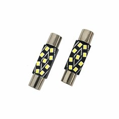 Автомобильная светодиодная лампа 2шт Black Vision 28mm 5000K белый лампочки 28мм в салон, в бардачок, в подсветку козырьков Lightbay