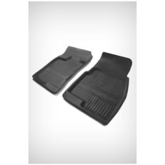 Коврики в салон резиновые передние 2шт серия Above board Nissan Qashqai J10E 2006-2013 высокий борт Comfort
