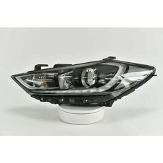 Фара левая Hyundai Elantra 6 AD (2016-нв) светодиодные ДХО (LED) галоген с корректором 2016-2018 № 92101-F2100 Schoffer