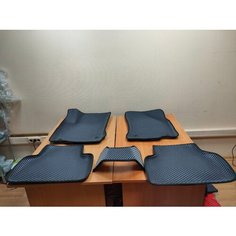 3D Eva коврики с бортами Skoda Octavia A7 III 2013-2020 Эва коврики Шкода Октавия 3 поколение Carply
