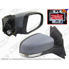 Зеркало FORD FOCUS III 11-18 правое обогрев, поворот, 8 конт SAT