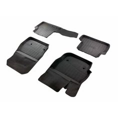 Коврики резиновые в салон 3D PREMIUM для Mazda 3 (BL) (2009-2013) Srtk