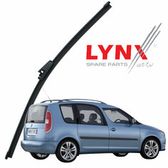 Дворник задний Skoda Roomster (1) Шкода Румстер 2006 2007 2008 2009 2010 2011 2012 2013 2014 2015 Щетка стеклоочистителя задняя, 330мм Lyn Xauto