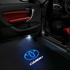 Штатная подсветка дверей для Тойота Camry/Corolla/Highlander/LC 200/LC Prado/Crown/Prius/Reiz/Sequoia/Sienna/Tundra/Venza/Verso Autostar Germany