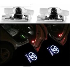 Штатная подсветка дверей для Тойота Camry/Corolla/Highlander/LC 200/LC Prado/Crown/Prius/Reiz/Sequoia/Sienna/Tundra/Venza/ Autostar Germany
