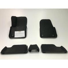 EVA Коврики в салон автомобиля Opel Astra H с бортами хэтчбек, купе, универсал (черный; черный кант) / Ева коврики Опель Астра H в салон с бортами Нет бренда