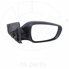 Зеркало боковое правое HYUNDAI Solaris (11-17) (эл, обогр, черн.) NSP