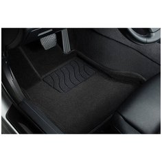 Коврики в салон 3D для Renault Duster 4WD (2021-) черные с бортами с ворсовым покрытием Sei Ntex
