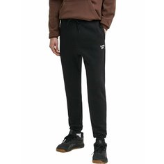 Брюки джоггеры Reebok Identity Small Logo Fleece Jogger, размер 2XL, черный