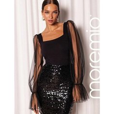 Боди moremio, размер 42, черный