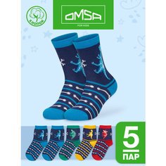 Носки Omsa OMSA kids Calzino, 5 пар, размер 23/26, , мультиколор