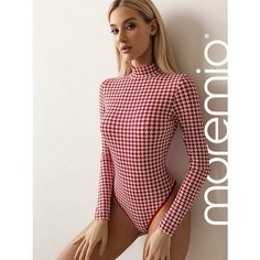 Боди moremio, размер 36, красный/белый