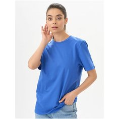 Футболка Uzcotton, размер 40-42\XXS, cиний