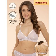 Бюстгальтер Alla Buone, размер 48, белый