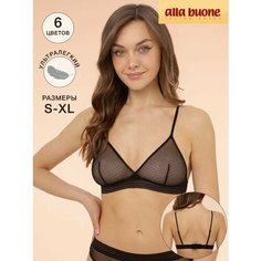 Бюстгальтер Alla Buone, размер 50, черный