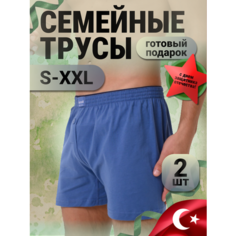 Трусы Berrak, комплект из 2 шт., размер M, голубой