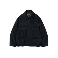 Куртка-рубашка Uniform Bridge Pocket Wool, размер L, синий