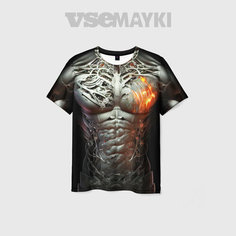 Футболка VseMayki.Ru, размер 52/54, белый
