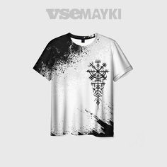 Футболка VseMayki.Ru, размер 50/52, белый