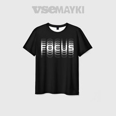 Футболка VseMayki.Ru, размер 72/74, белый