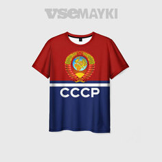 Футболка VseMayki.Ru, размер 72/74, белый