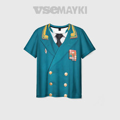 Футболка VseMayki.Ru, размер 60/62, белый