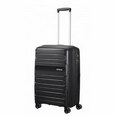 Чемодан American Tourister, 8.5 л, размер M, черный