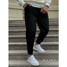 Брюки спортивные BULANTI карго зауженные, размер M, чёрный