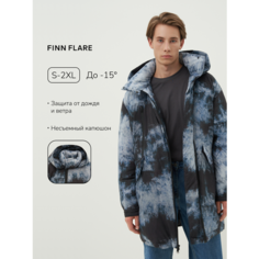 Пальто FINN FLARE Пуховик, размер M, темно-синий