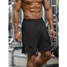 Шорты спортивные Legenda, размер 4XL, черный