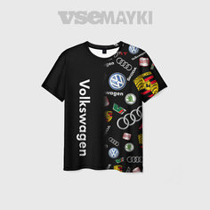 Футболка VseMayki.Ru, размер 44/46, белый