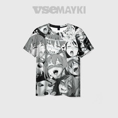 Футболка VseMayki.Ru, размер 72/74, белый