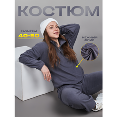 Костюм спортивный , размер 44-46/170-176, серый Белый Камень