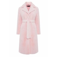 Шуба классика SAS womanswear, размер XS(40-42), розовый