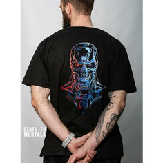 Футболка Death to Mortals, размер L, черный