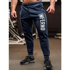 Брюки Inferno Style Брюки спортивные INFERNO style Б-001-001, размер M, cиний