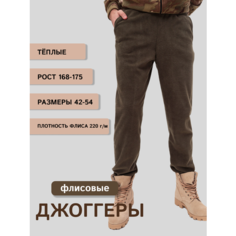 Брюки джоггеры MOM №1, размер XXL, хаки