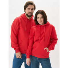 Худи Uzcotton Premium, размер 48-50\L, , красный