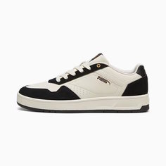 Кеды PUMA Court Classic SD, размер 5,5 UK, бежевый