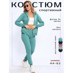 Костюм спортивный Надежда, размер 46, ментол