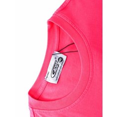 Футболка оверсайз, размер 2XL, розовая Без бренда