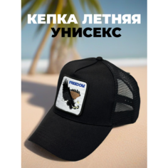 Бейсболка для мужчин, размер 54-60, черный Нет бренда