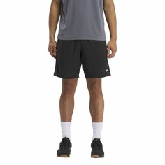 Шорты Reebok Workout Ready Woven, размер L, black