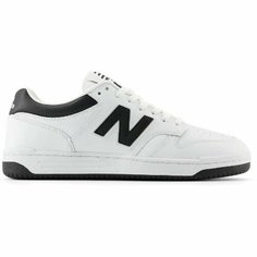 Кеды New Balance 480, полнота F, размер 8 US, белый