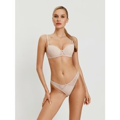 Бюстгальтер infinity lingerie Базовая коллекция, размер 70C, бежевый