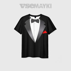 Футболка VseMayki.Ru, размер 68/70, белый