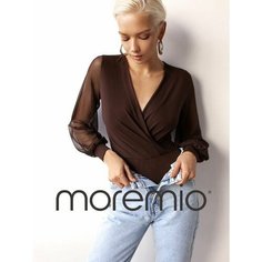 Боди moremio, размер 36, Шоколадный